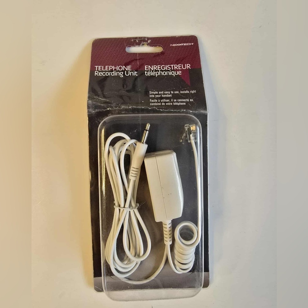 NexxTech Telephone Recorder Unit  ~ Personal Phone Calls Recorder